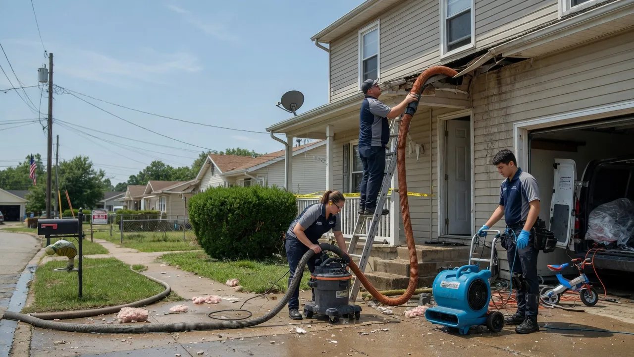 Water Damage Restoration in Palestine, WV near me